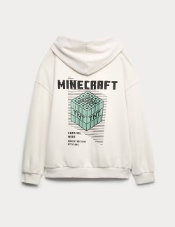 Mikina s vysokým podílem bavlny a grafikou Minecraft™ (6–16 let)