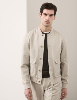 Cotton Blend Bomber