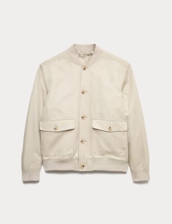 Cotton Blend Bomber