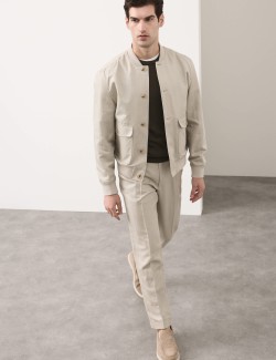 Cotton Blend Bomber