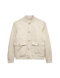 Cotton Blend Bomber