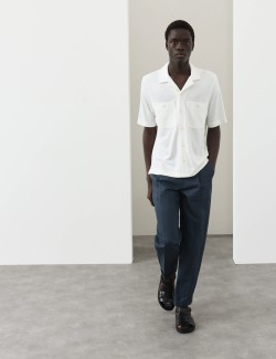 Cotton Modal Polo Shirt