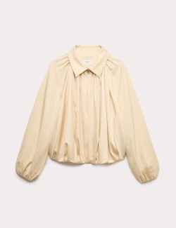 Plisovaná bunda bomber, z čistého materiálu Lycocell™