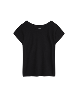 Pure Cotton Everyday Fit Slash Neck T-shirt