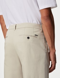 Tapered Fit Twin Pleat Chinos