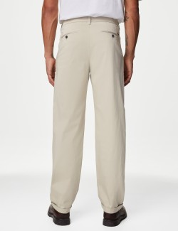 Tapered Fit Twin Pleat Chinos