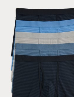 5-Pack Cotton Stretch Cool & Fresh™ Trunks
