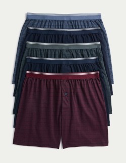 Boxerky z čisté bavlny s technologií Cool & Fresh™, 5 ks v balení
