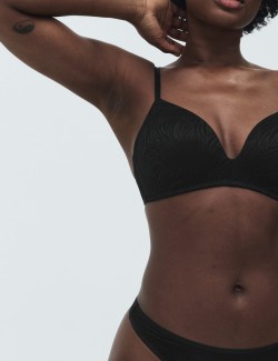 Body Lace Non Wired Plunge Bra (A-E)