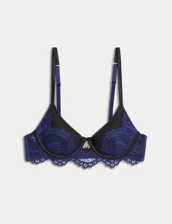 Christelle Lace Wired Demi Cup Bra (A-E)