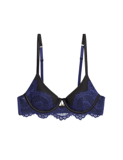 Christelle Lace Wired Demi Cup Bra (A-E)