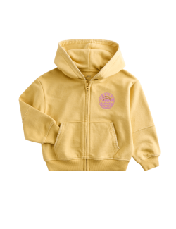 Cotton Rich Fruit Graphic Zip Hoodie (2-8 Years)