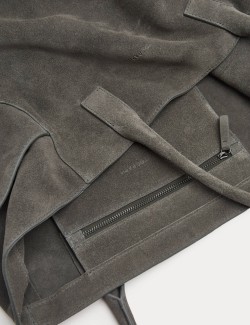 Suede Tote Bag