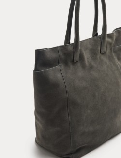 Suede Tote Bag
