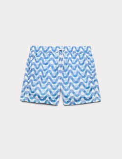 Quick Dry Printed Swim Shorts
