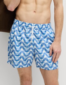 Quick Dry Printed Swim Shorts