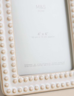Ceramic Bobble Photo Frame 4x6 inch