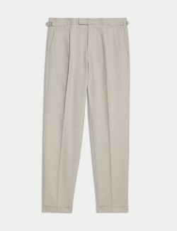 Tailored Fit Twill Trousers