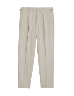 Tailored Fit Twill Trousers