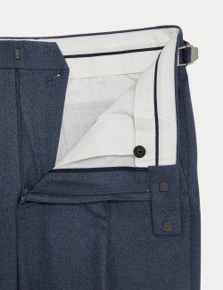 Tailored Fit Twill Trousers