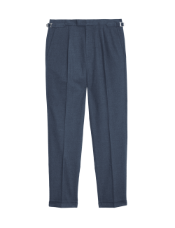 Tailored Fit Twill Trousers