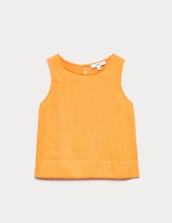 Vest with Linen