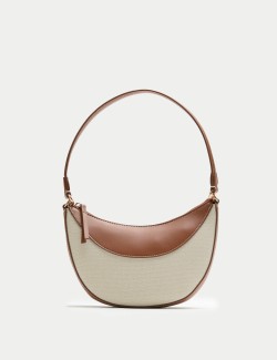 Canvas Stitch Shoulder Bag
