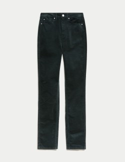 Cord Straight Leg Trousers