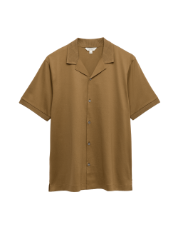Regular Fit Pure Cotton Short Sleeve Shirt