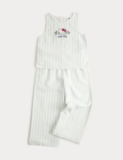 2dílný outfit s motivem Hello Kitty™ z čisté bavlny (2–8 let)