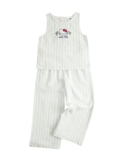 2dílný outfit s motivem Hello Kitty™ z čisté bavlny (2–8 let)