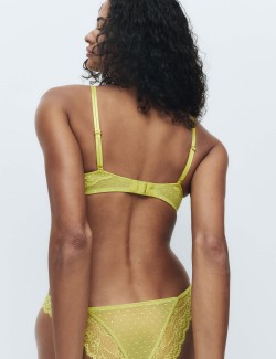 Ida Lace Wired Plunge Bra (A-E)