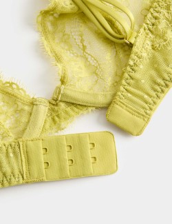 Ida Lace Wired Plunge Bra (A-E)
