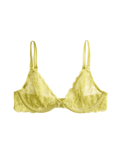 Ida Lace Wired Plunge Bra (A-E)