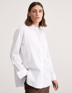 Pure Cotton Relaxed Shirt