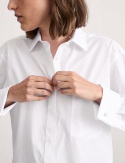 Pure Cotton Relaxed Shirt