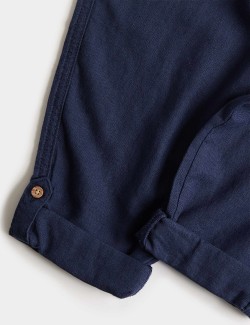 Linen Rich Trousers (2-8 Yrs)