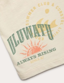 Sada 2 kusů šortek Uluwatu z čisté bavlny (6-16 let)
