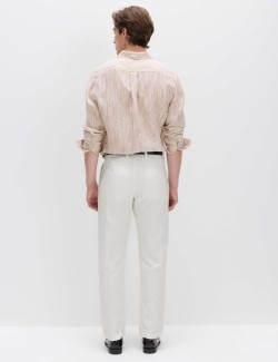 Pure Linen Striped Shirt