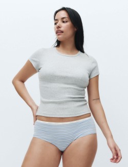 4pk Supima Cotton Rich Low Rise Shorts