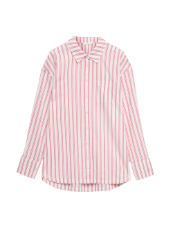 Pure Cotton Striped Pyjama Shirt