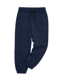 Cotton Rich Plain Joggers (2-8 Yrs)