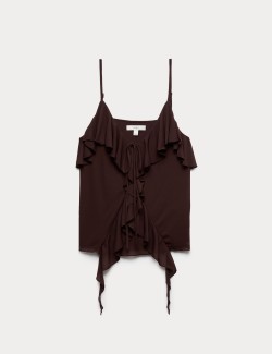 Ruffle Floaty Cami Top