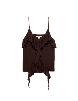 Ruffle Floaty Cami Top
