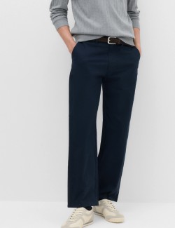 Loose Fit Stretch Chinos