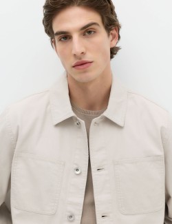 Pure Cotton Utility Jacket