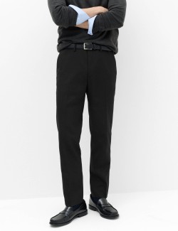 Regular Fit Crease Resist Trousers