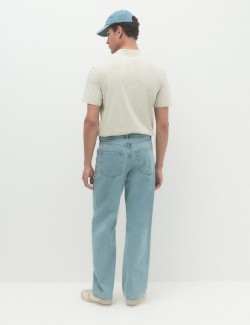 Relaxed Pure Cotton Garment Dyed T-Shirt