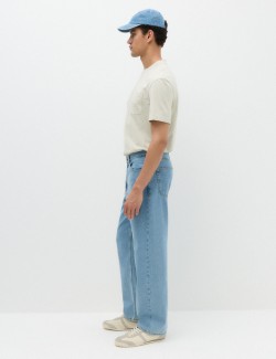 Relaxed Pure Cotton Garment Dyed T-Shirt
