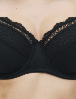 3pk Wired Full Cup Minimiser Bras C-H